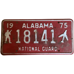 Placă de înmatriculare Alabama