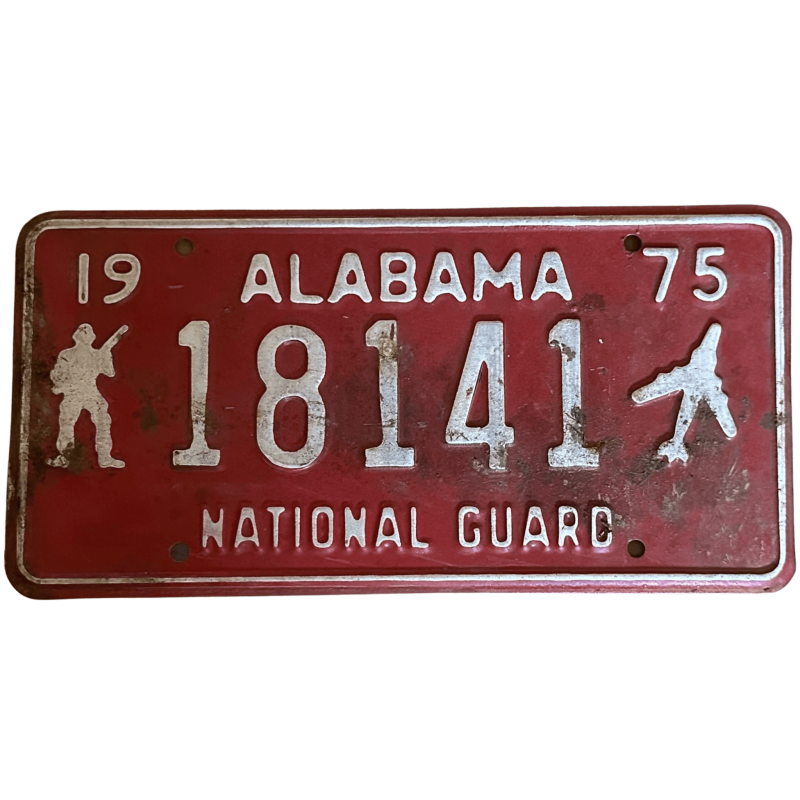 Placă de înmatriculare Alabama