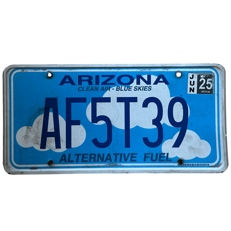 Placă de înmatriculare din Arizona