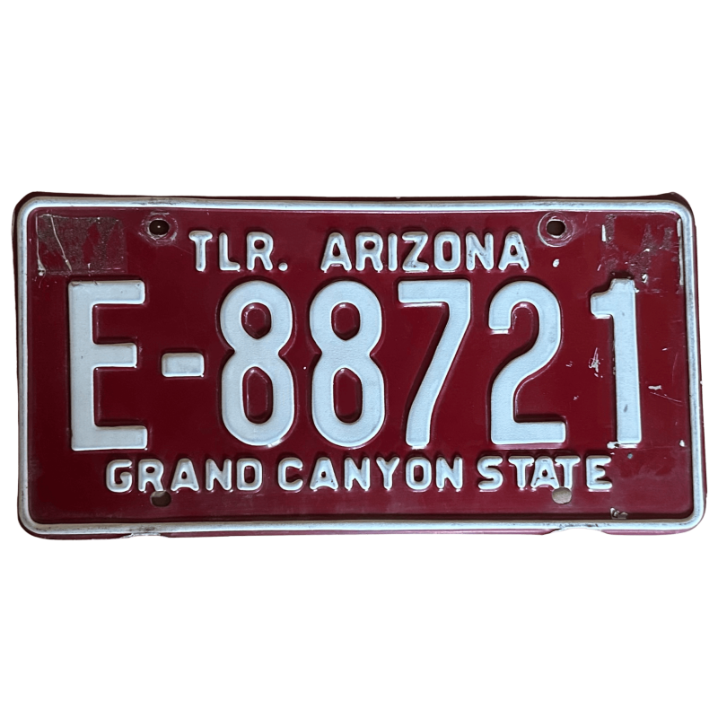 Placă de înmatriculare din Arizona