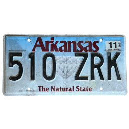 Placă de înmatriculare din Arkansas