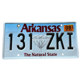Placă de înmatriculare din Arkansas