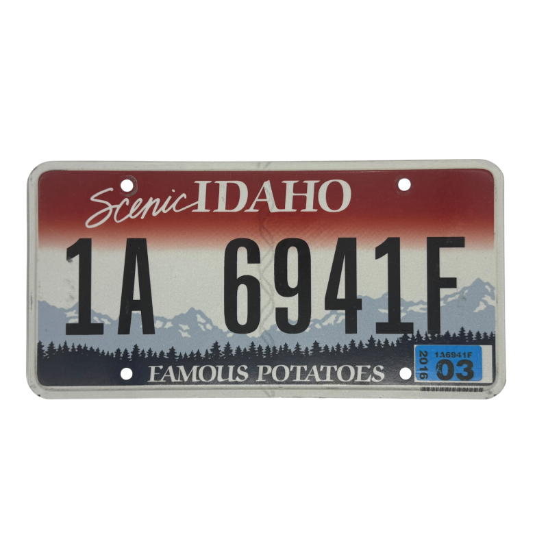 Placă de înmatriculare Idaho