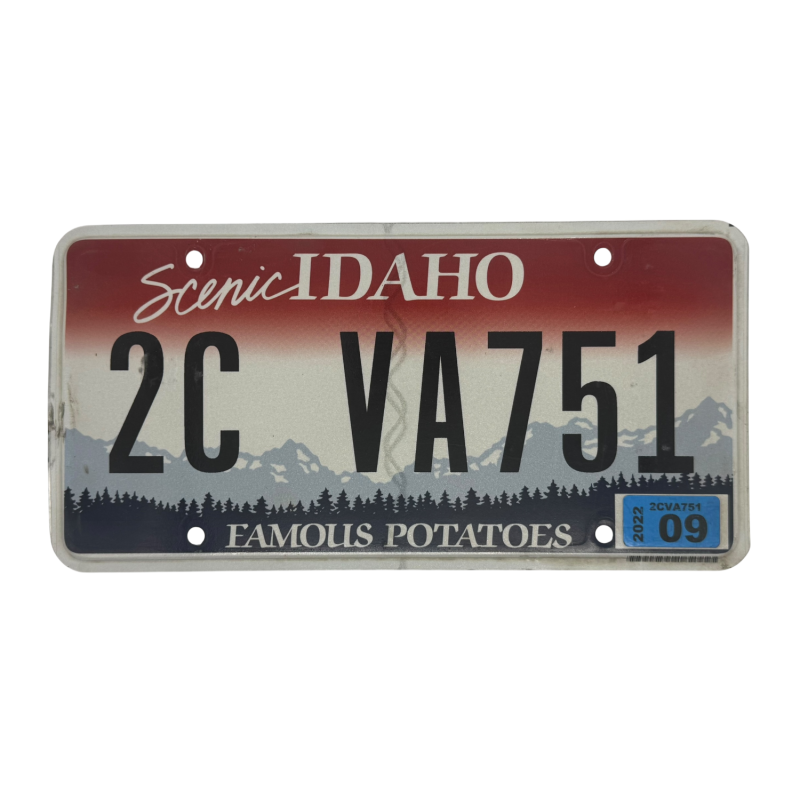 Placă de înmatriculare Idaho