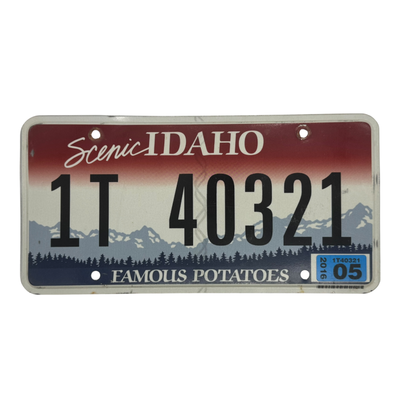 Placă de înmatriculare Idaho