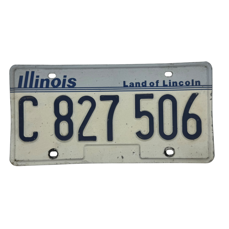 Placă de înmatriculare din Illinois
