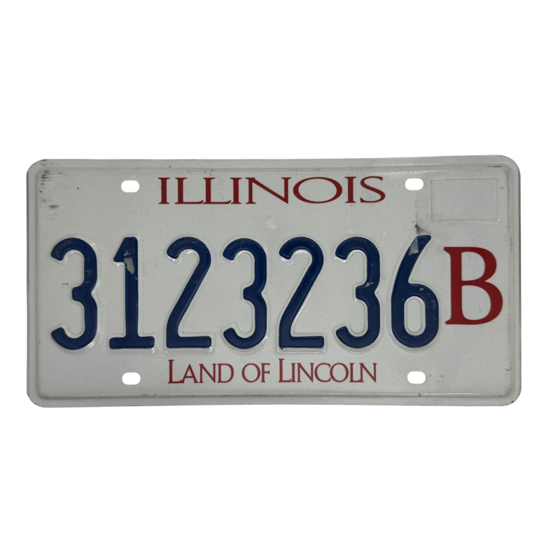 Placă de înmatriculare din Illinois