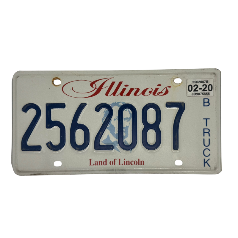 Placă de înmatriculare din Illinois