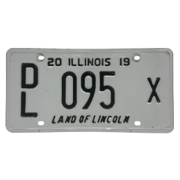 Placă de înmatriculare din Illinois