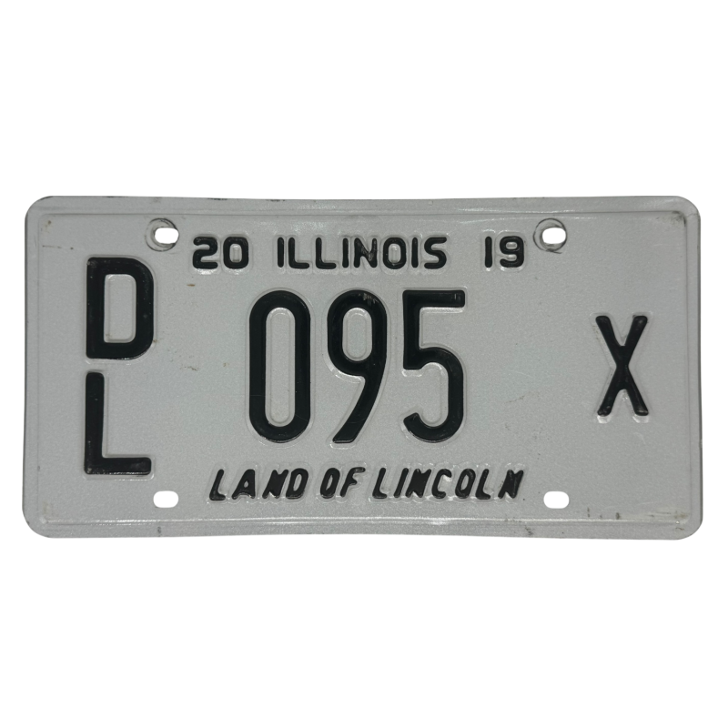 Placă de înmatriculare din Illinois