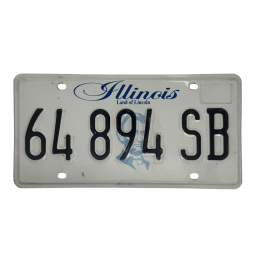 Placă de înmatriculare din Illinois
