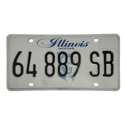 Placă de înmatriculare din Illinois