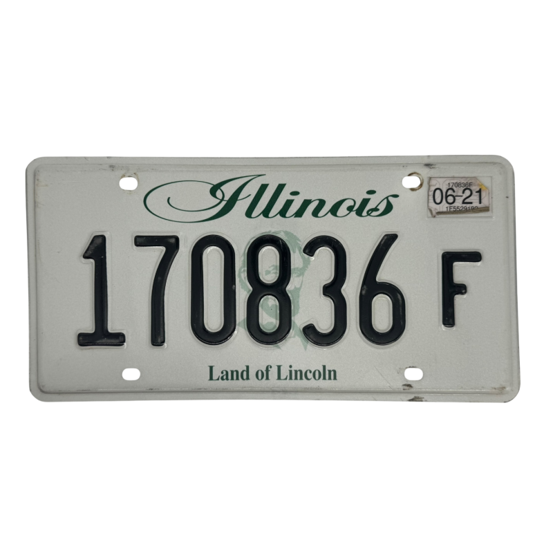 Placă de înmatriculare din Illinois