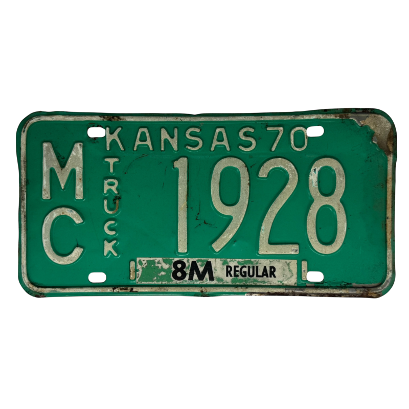 Placa de înmatriculare Kansas
