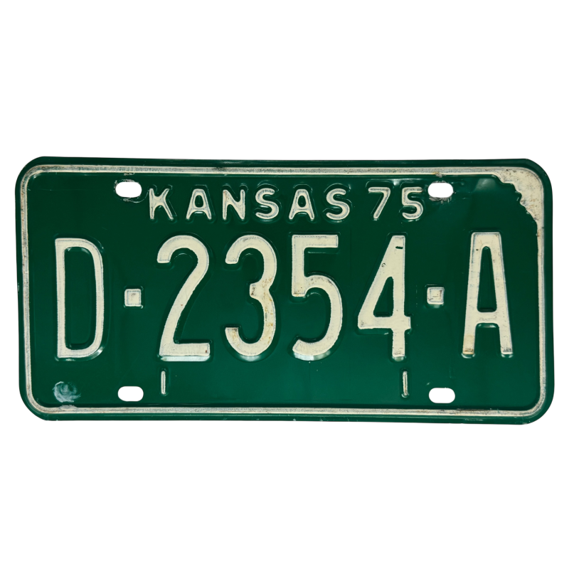 Placa de înmatriculare Kansas