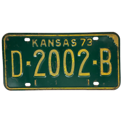 Placa de înmatriculare Kansas