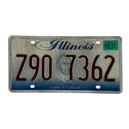 Placă de înmatriculare din Illinois