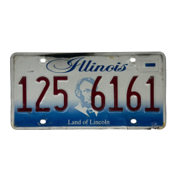 Placă de înmatriculare din Illinois
