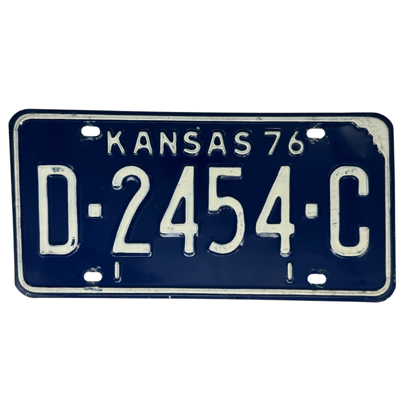 Placa de înmatriculare Kansas