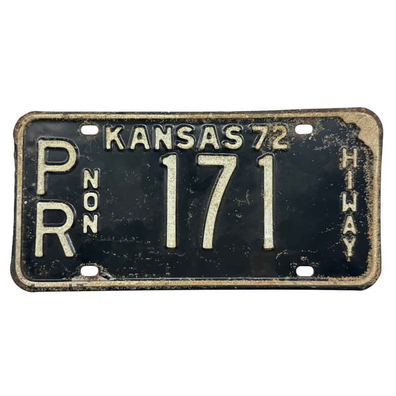 Placa de înmatriculare Kansas