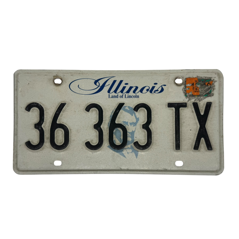Placă de înmatriculare din Illinois
