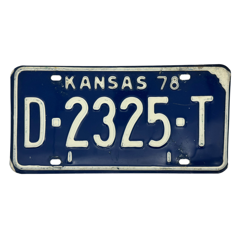 Placa de înmatriculare Kansas