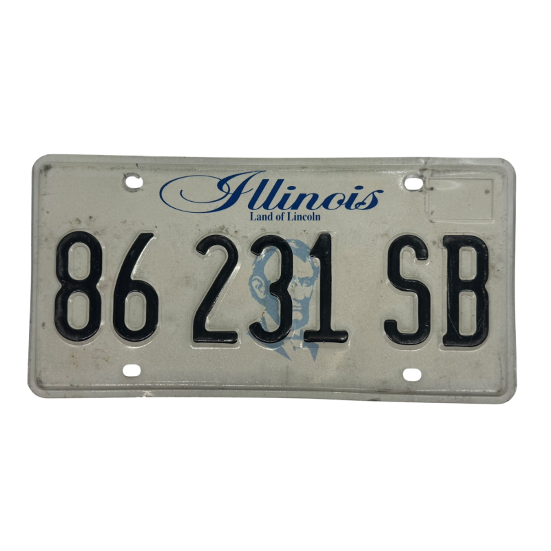 Placă de înmatriculare din Illinois