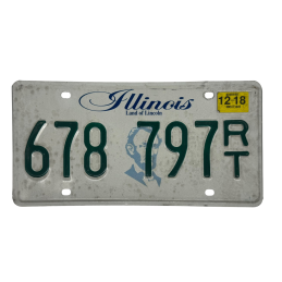 Placă de înmatriculare din Illinois
