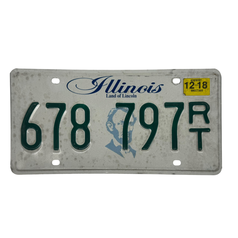 Placă de înmatriculare din Illinois