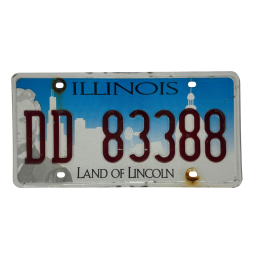 Placă de înmatriculare din Illinois