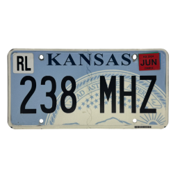 Placa de înmatriculare Kansas