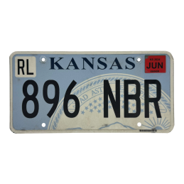 Placa de înmatriculare Kansas