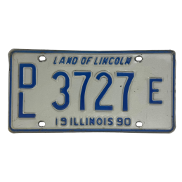 Placă de înmatriculare din Illinois