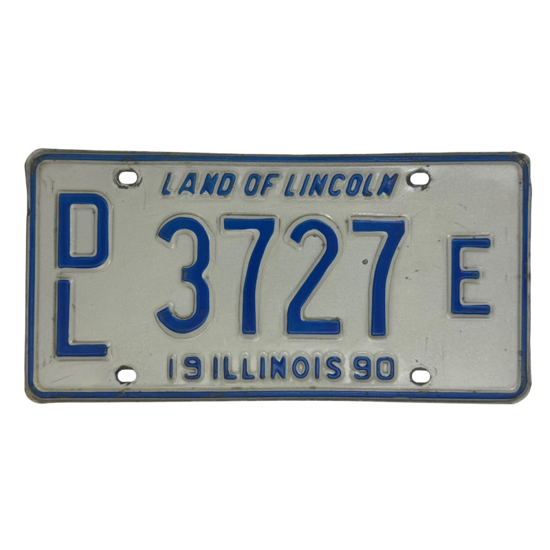 Placă de înmatriculare din Illinois