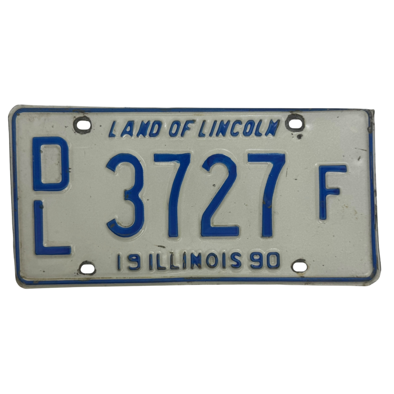 Placă de înmatriculare din Illinois