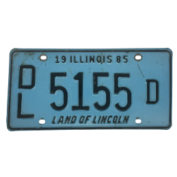 Placă de înmatriculare din Illinois