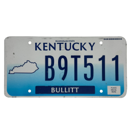 Placă de înmatriculare din Kentucky