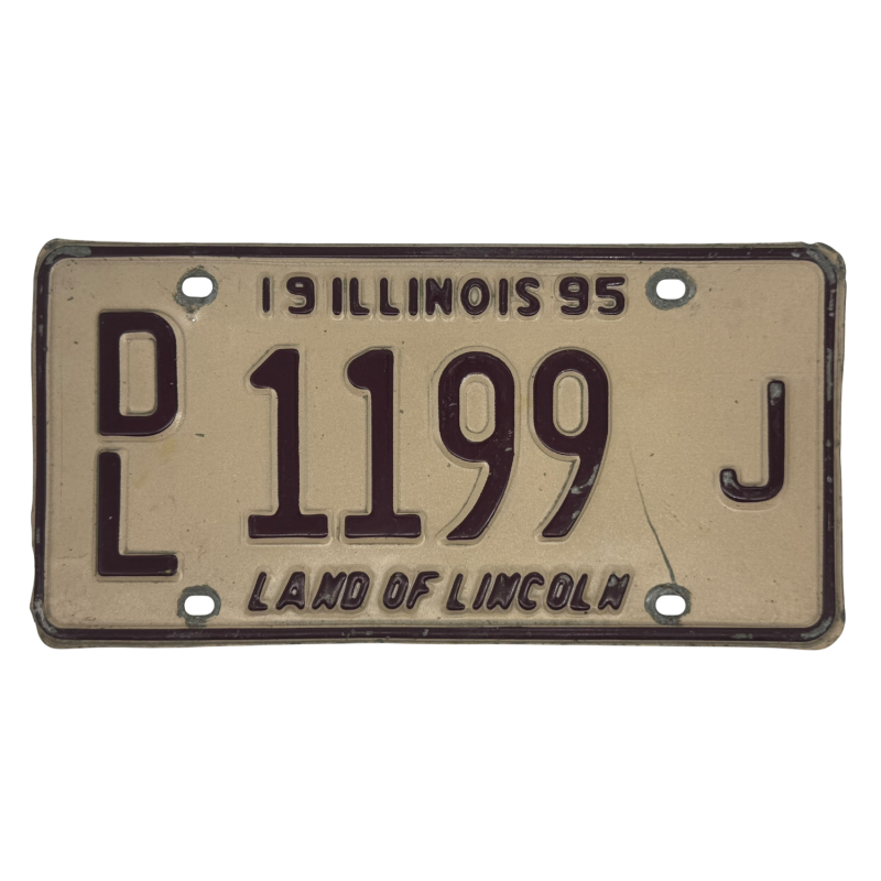 Placă de înmatriculare din Illinois