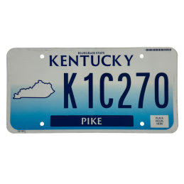 Placă de înmatriculare din Kentucky