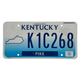 Placă de înmatriculare din Kentucky