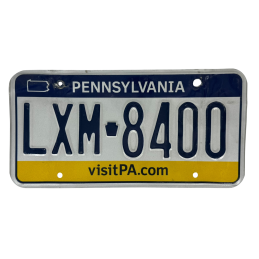 Placă de înmatriculare din Pennsylvania