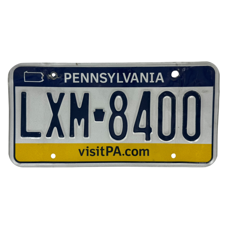 Placă de înmatriculare din Pennsylvania