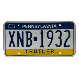 Placă de înmatriculare din Pennsylvania