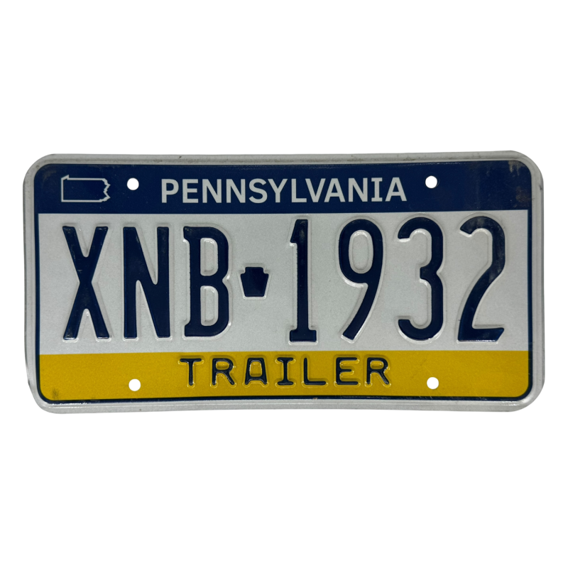 Placă de înmatriculare din Pennsylvania