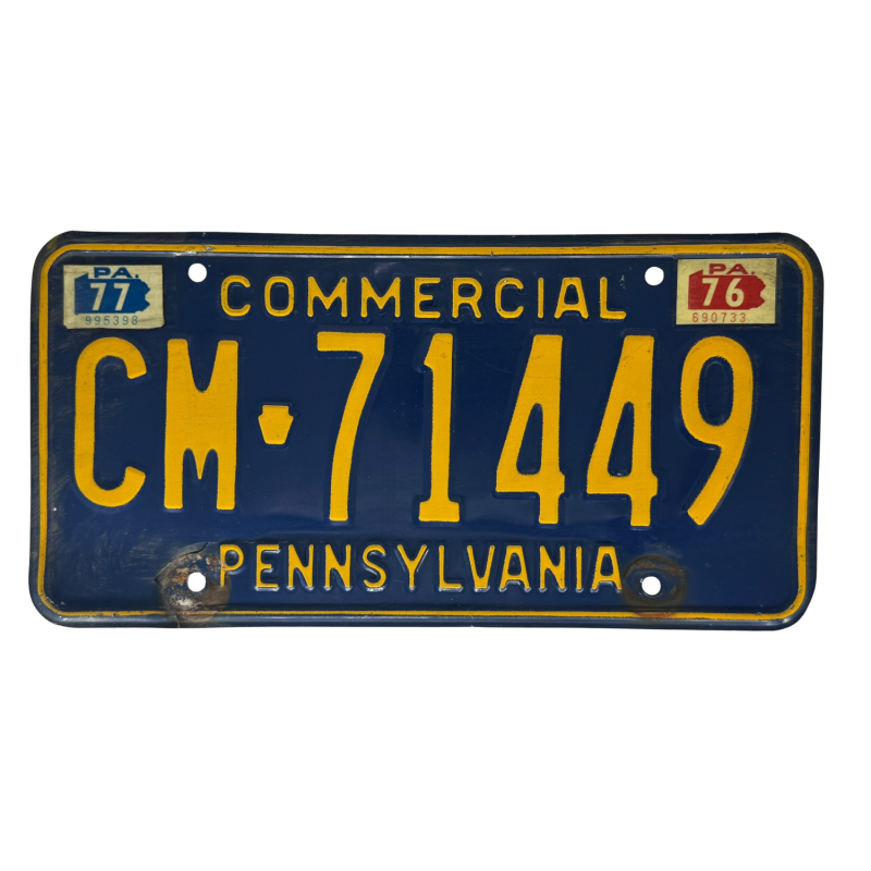 Placă de înmatriculare din Pennsylvania