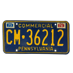 Placă de înmatriculare din Pennsylvania