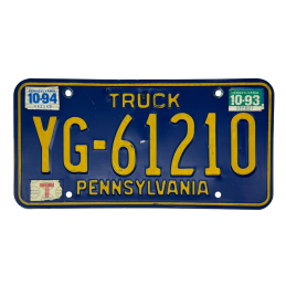 Placă de înmatriculare din Pennsylvania