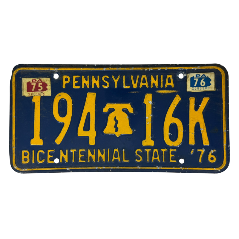 Placă de înmatriculare din Pennsylvania