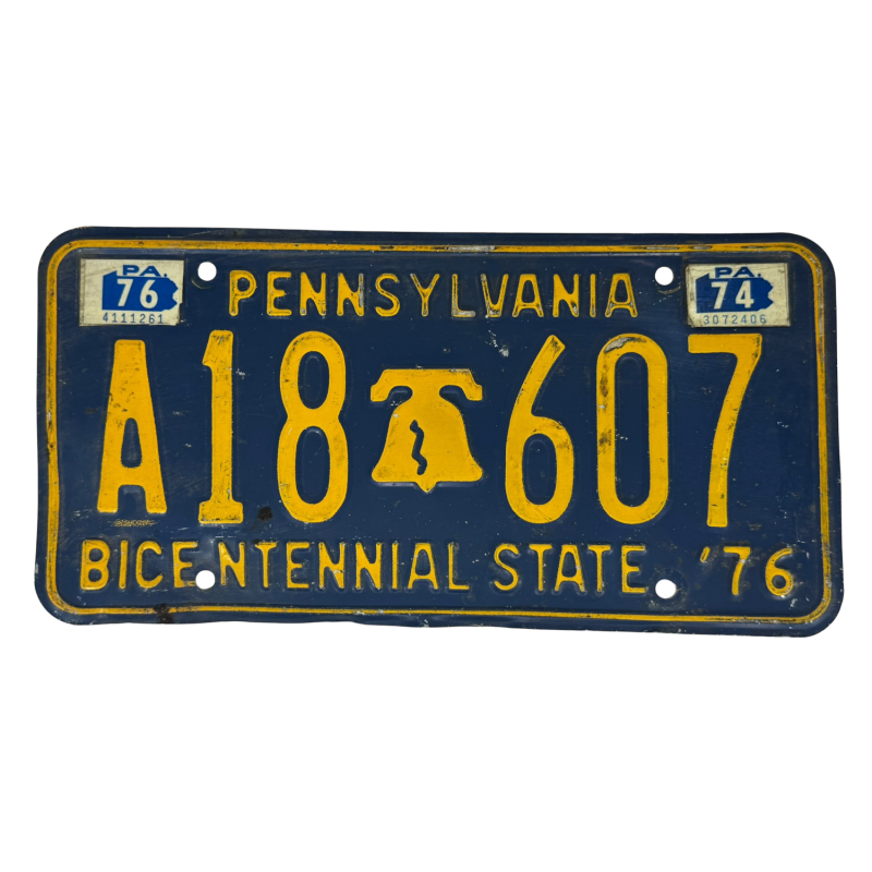 Placă de înmatriculare din Pennsylvania