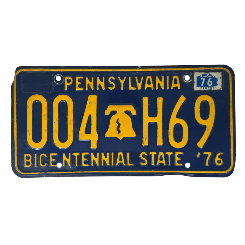 Placă de înmatriculare din Pennsylvania